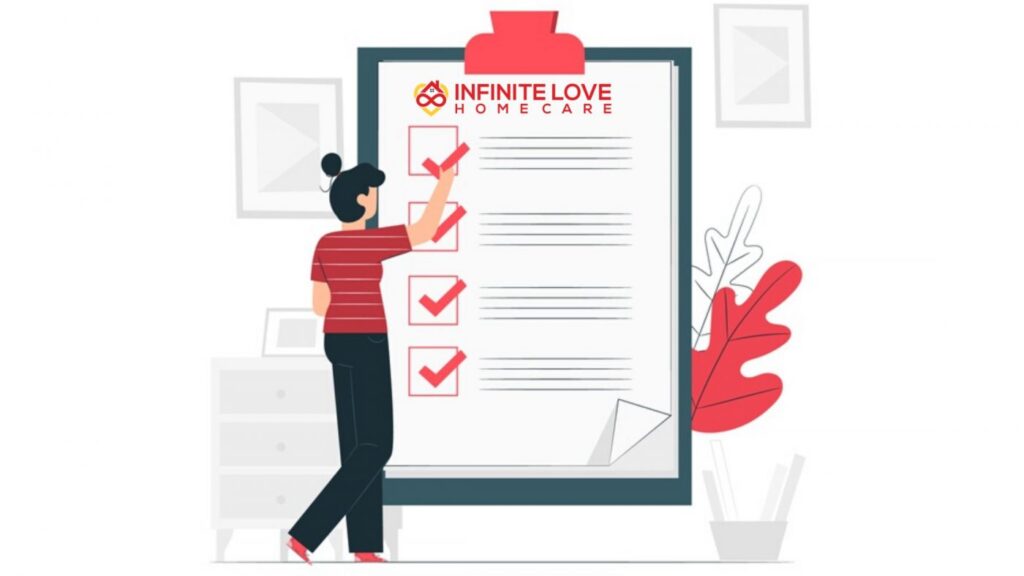 infinite love home care checklist